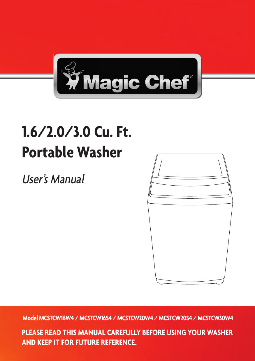 Magic Chef MCSTCW30W4 Owner Manual Manualzz