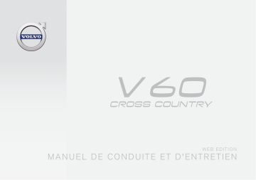 Volvo V60 Cross Country 2016 Late Manuel de conduite et d'entretien | Manualzz