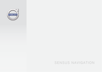 Volvo S90 2017 Sensus Navigation | Manualzz