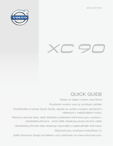 Volvo XC90 2014 Late Quick Guide | Manualzz