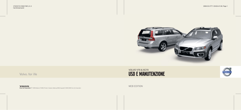 Manual volvo v70