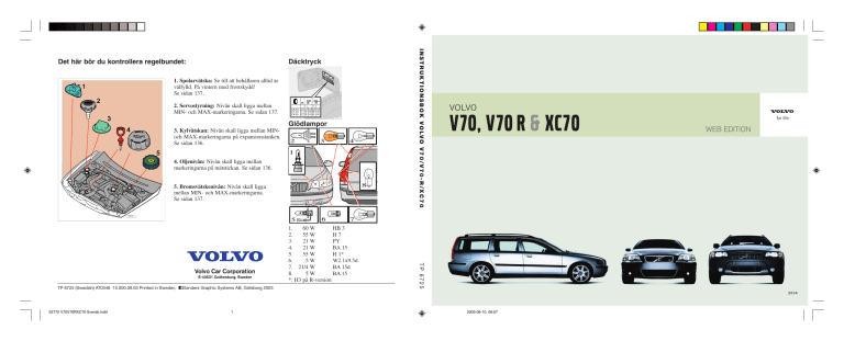 Manual volvo v70