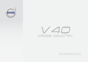 Volvo V40 Cross Country 2017 Early Ägarmanual | Manualzz