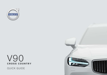 Volvo V90 Cross Country 2019 Early Quick Guide | Manualzz