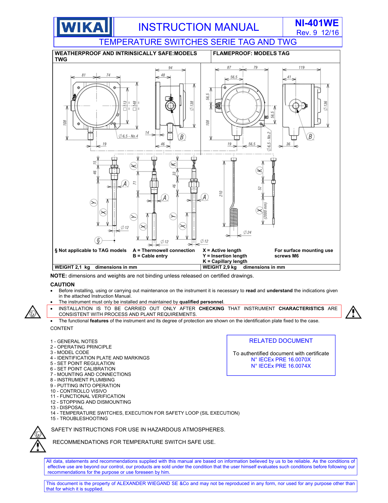 wika temperature wiring diagram Wiring Diagram