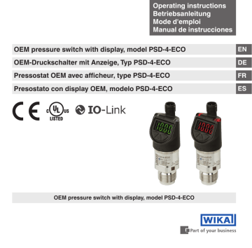 WIKA PSD-4-ECO Bedienungsanleitung | Manualzz