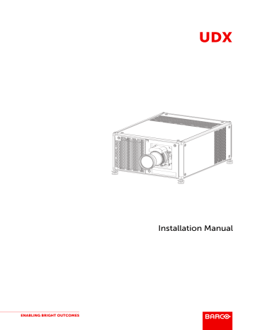Barco Quad DP12 Installation guide | Manualzz