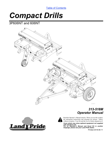 Land Pride 3P606NT Operator Manual | Manualzz