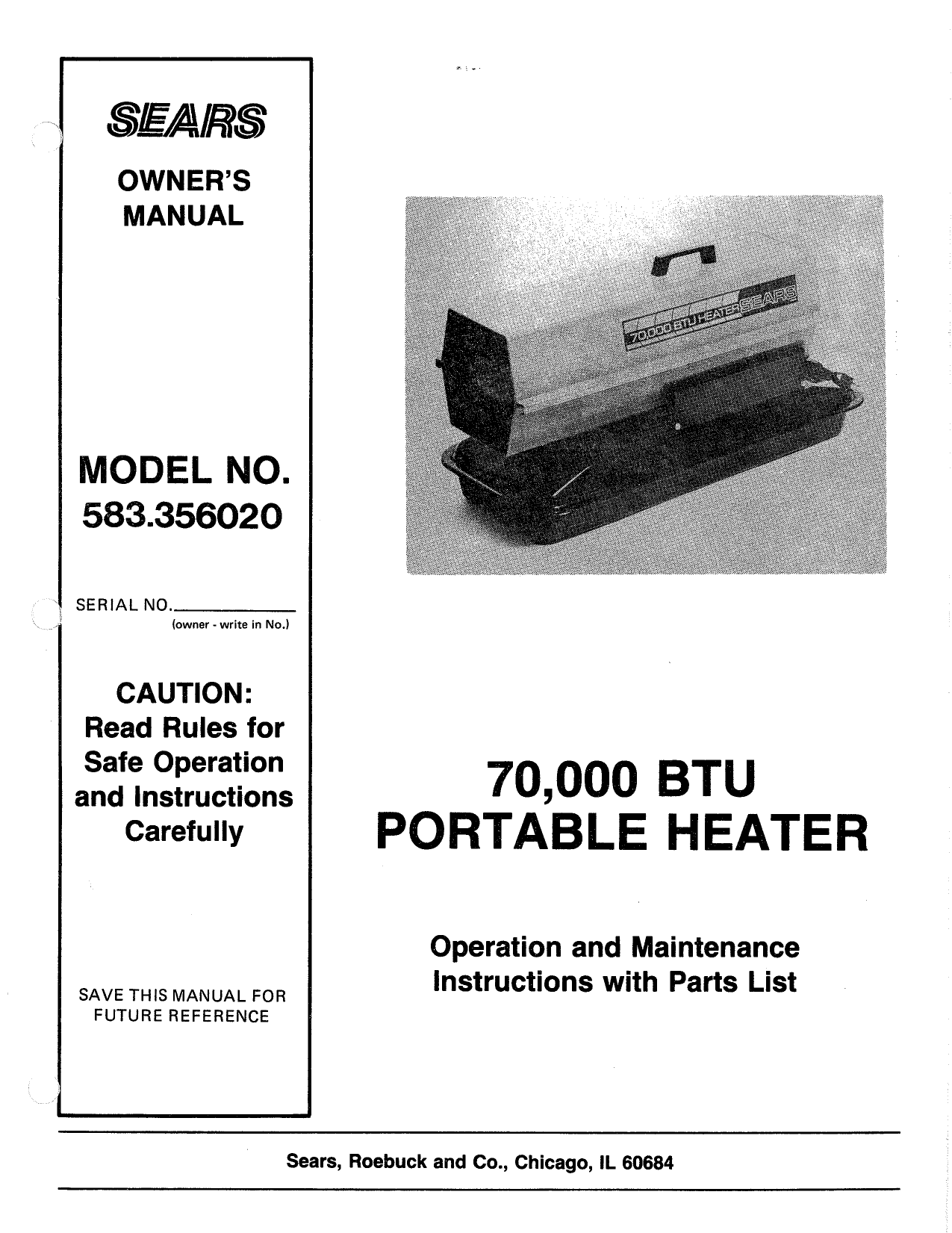 Desa 356020 Construction Heaters Owner manual Manualzz
