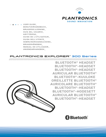 Plantronics explorer 395 как подключить