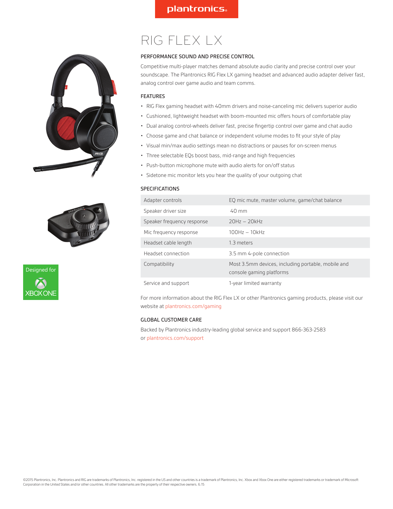 plantronics rig flex lx