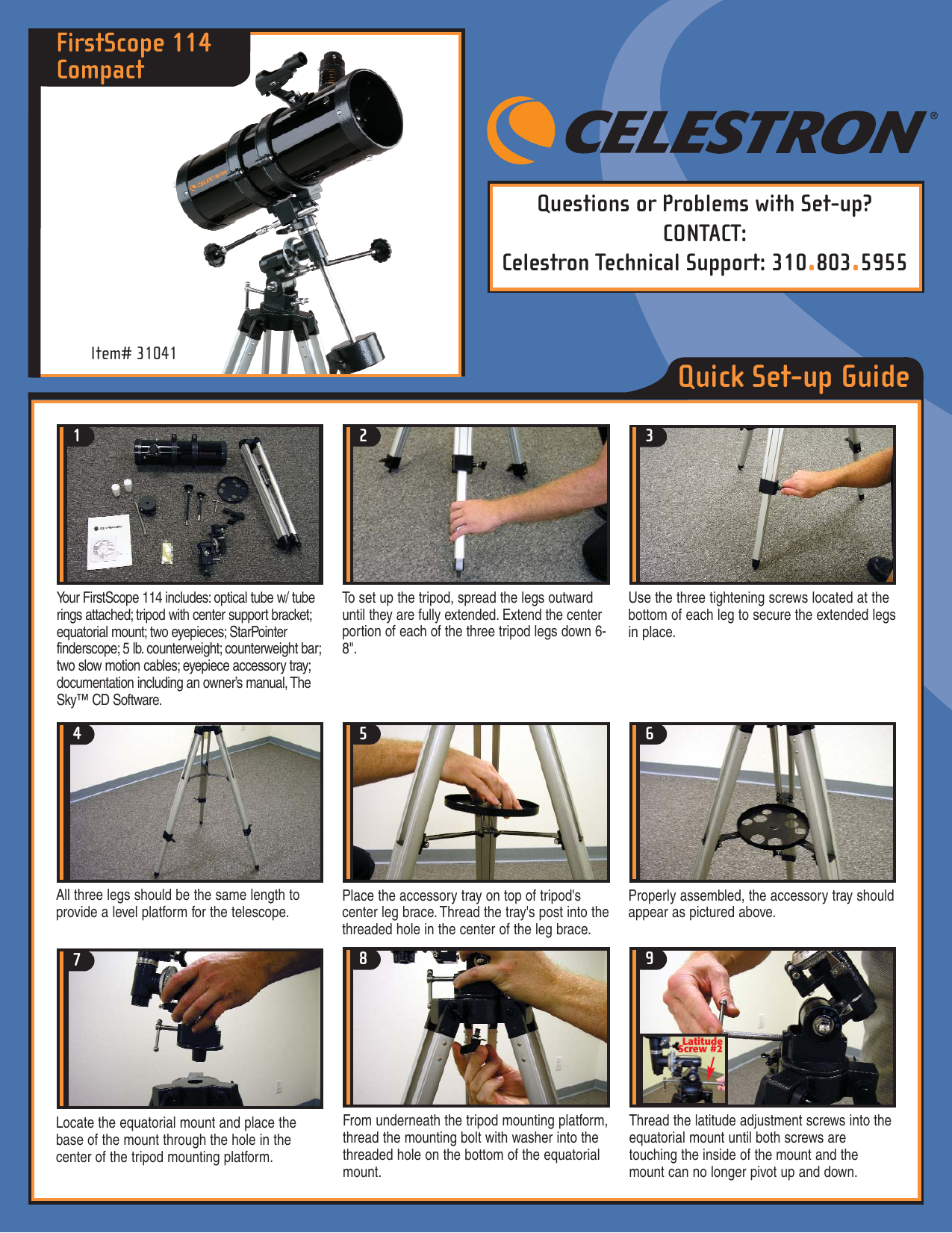 Celestron firstscope 114