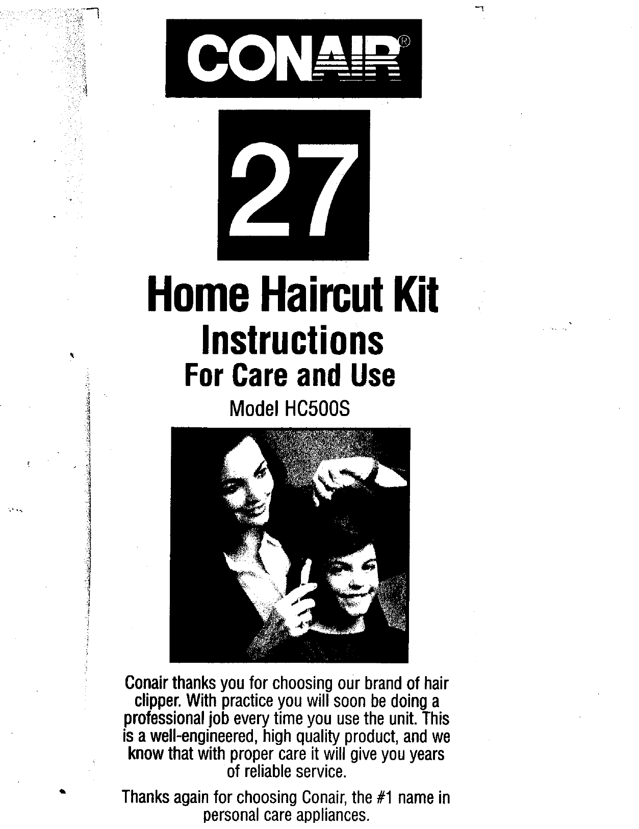 conair hc221