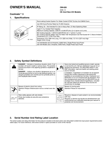 Miller COOLMATE 3 User Owner's Manual | Manualzz