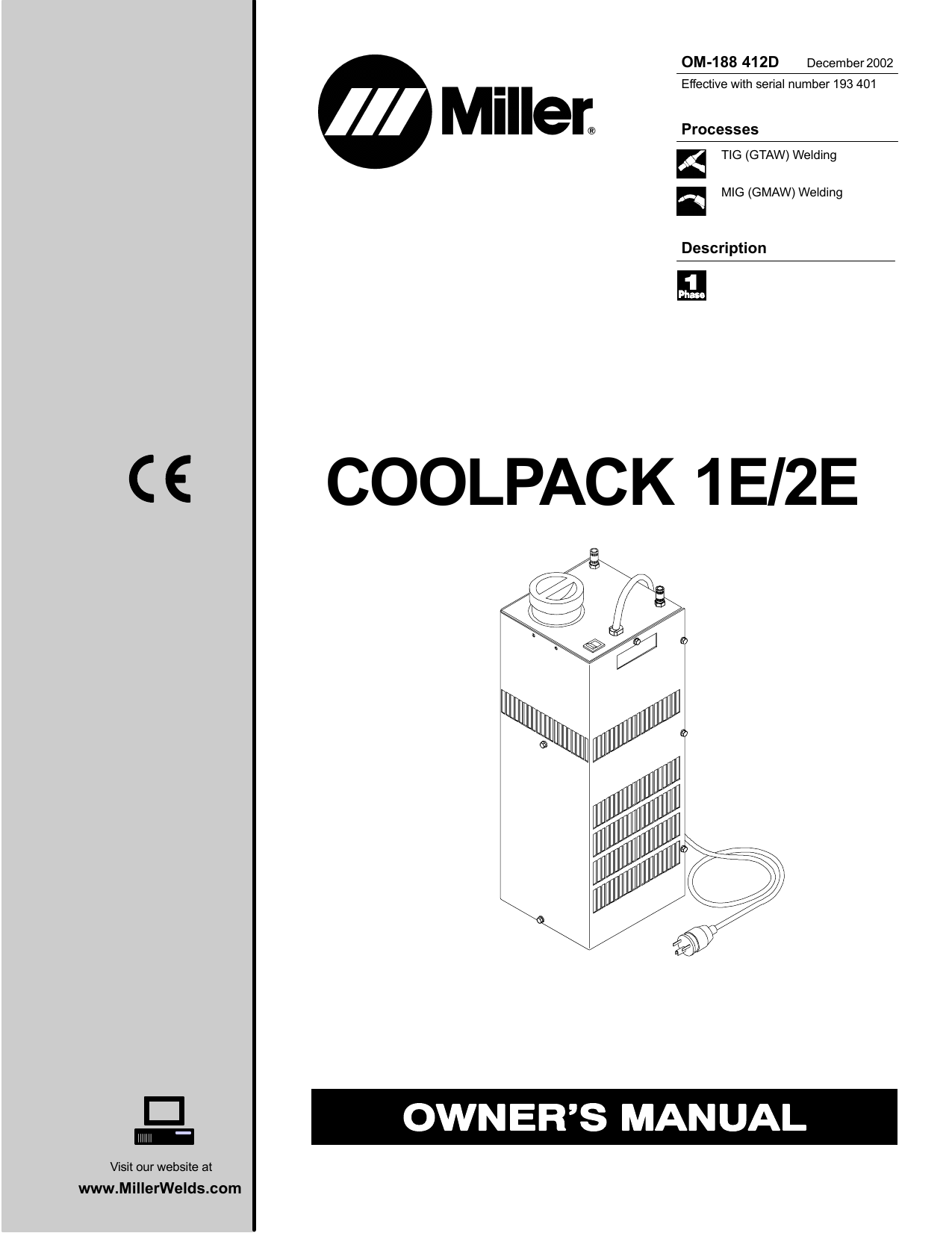 coolpack for welding hoods