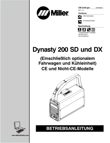 Miller DYNASTY 200 DX Benutzerhandbuch | Manualzz