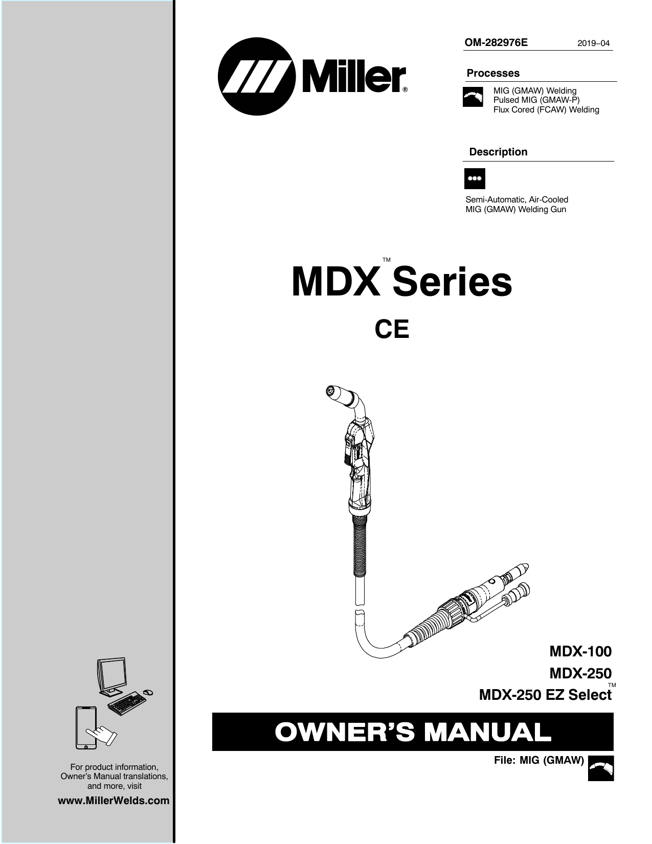 Bernard .030 AccuLock S Contact Tips for MDX MIG Gun T-A030CH