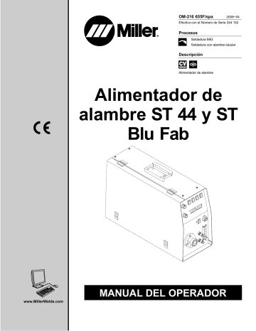 Miller ST-44 Manual de usuario | Manualzz