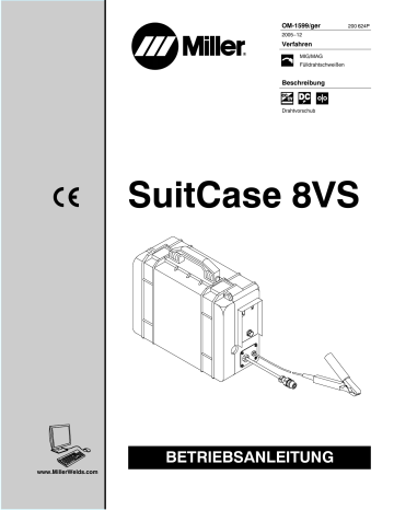 Miller SUITCASE 8VS CE Benutzerhandbuch | Manualzz