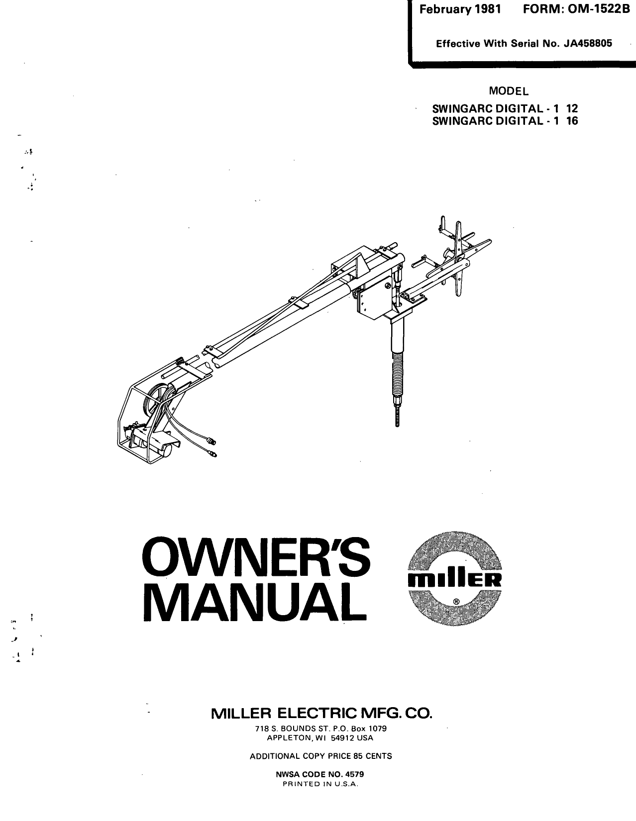 Miller 053841 Spur Gear 20t