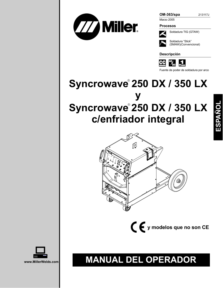 Miller LF162069 Owner's manual | Manualzz