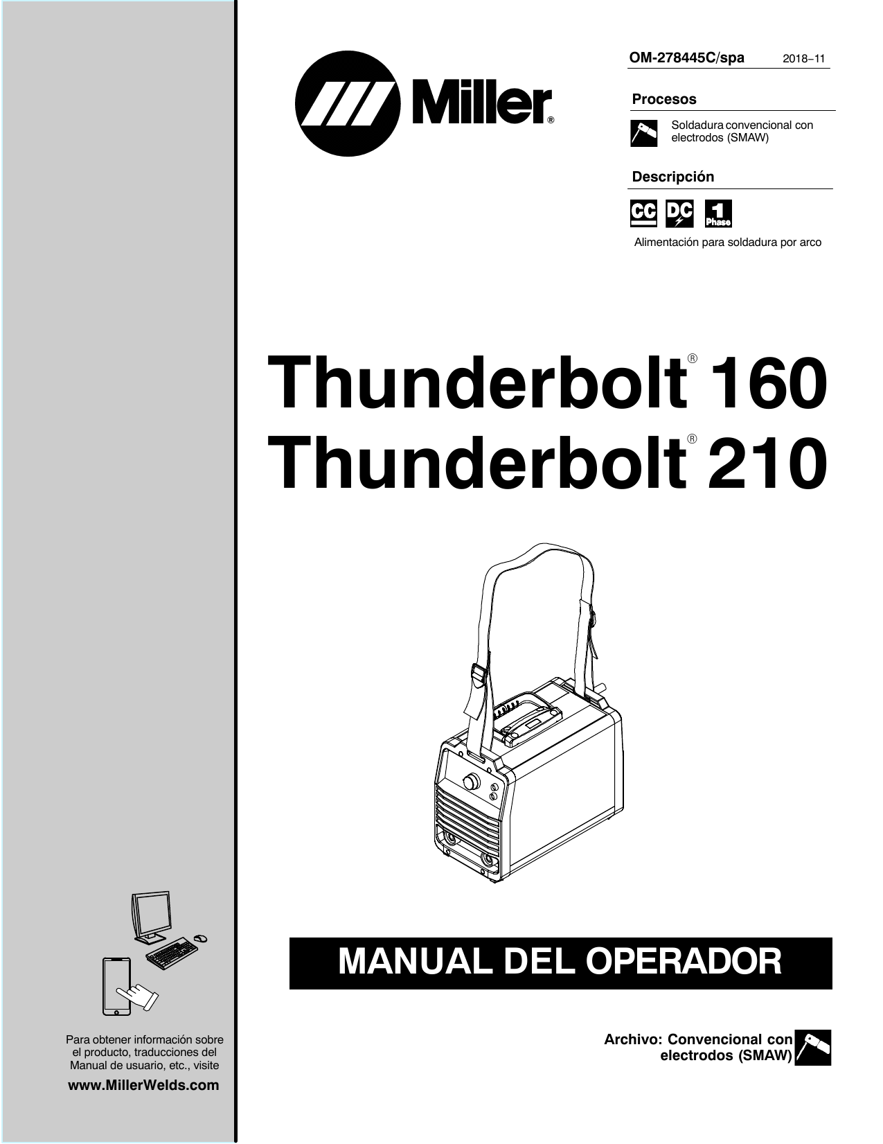 Miller MK037001N Owner's manual | Manualzz