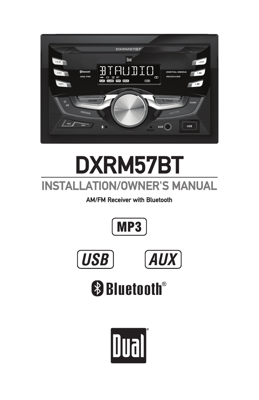 Dual electronics store stereo dxrm57bt