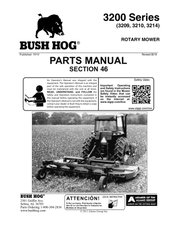 bush hog 66501