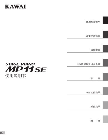 Kawai CS8 ユーザーマニュアル Manualzz