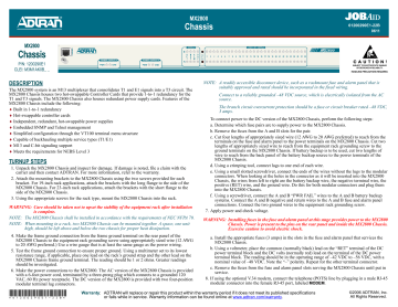 ADTRAN MX2800 User manual | Manualzz