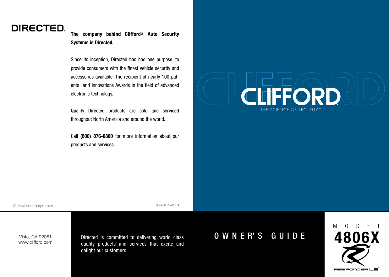 clifford 4806x