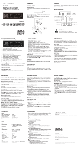 Boss Audio Systems 455BRGB Owner manual | Manualzz