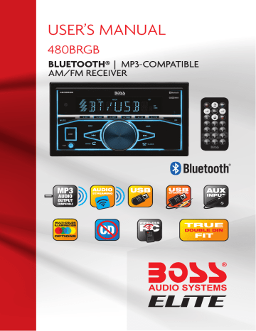 Boss Audio Systems 480brgb Owner Manual Manualzz