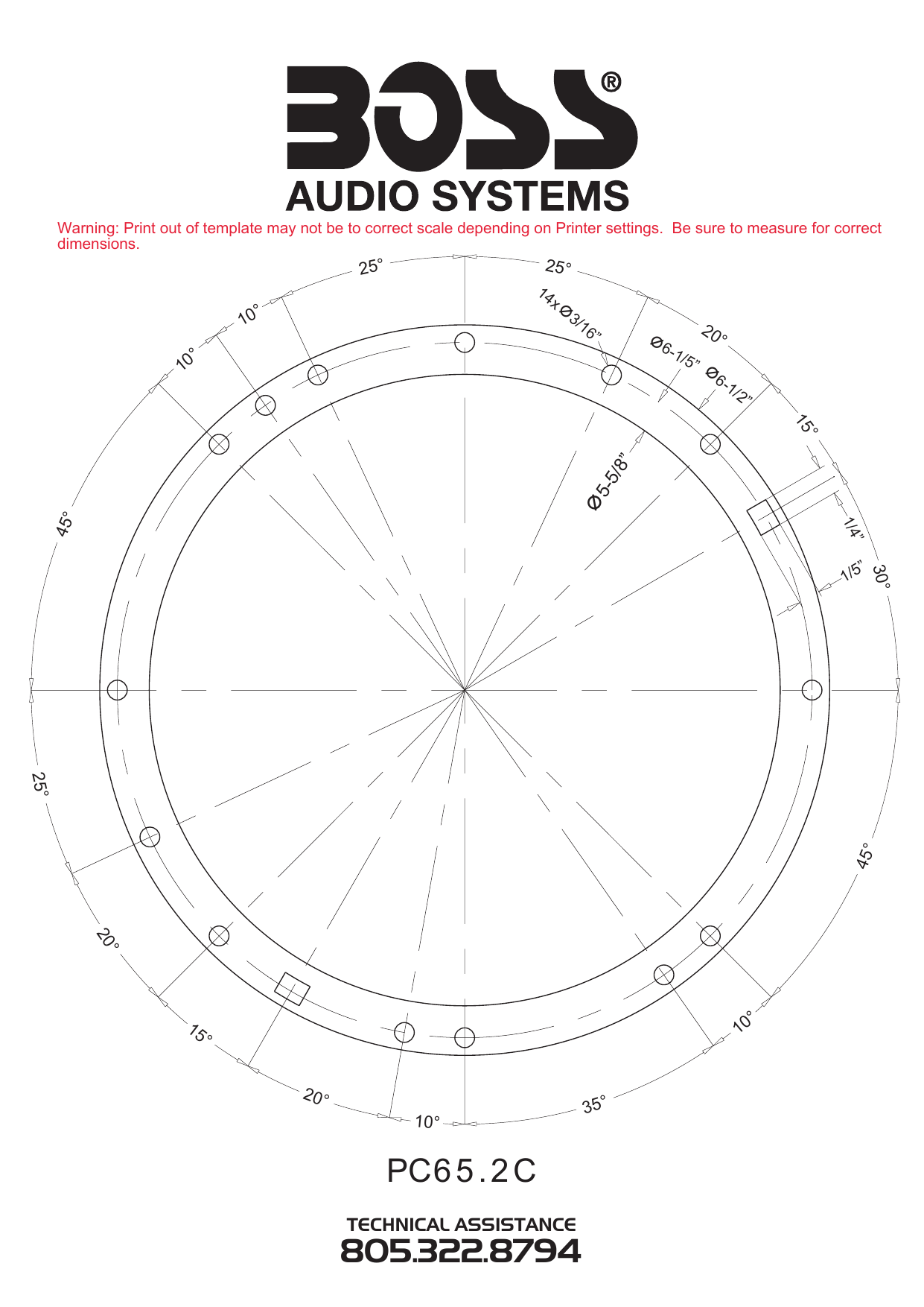 boss audio pc65 2c