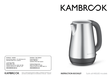 kambrook purely perfect kettle