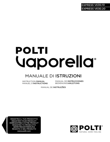Polti Vaporella Express VE30.20 Steam generator iron User manual | Manualzz