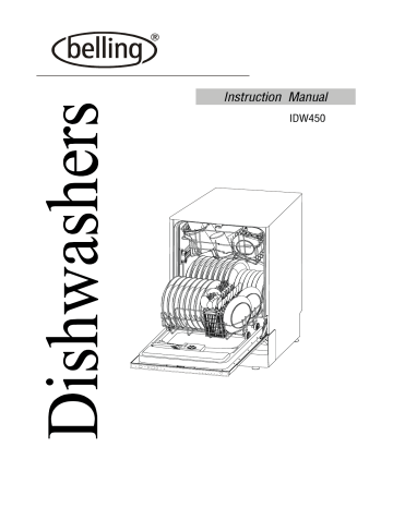 Belling IDW450 Integrated Dishwasher Owner Manual | Manualzz