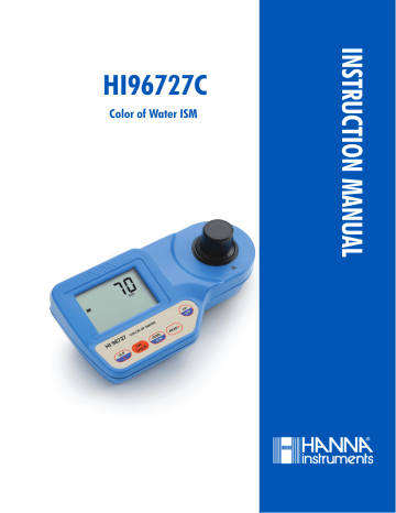 Hanna Instruments HI96727-web Owner Manual | Manualzz