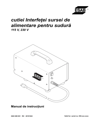 Esab welding manual