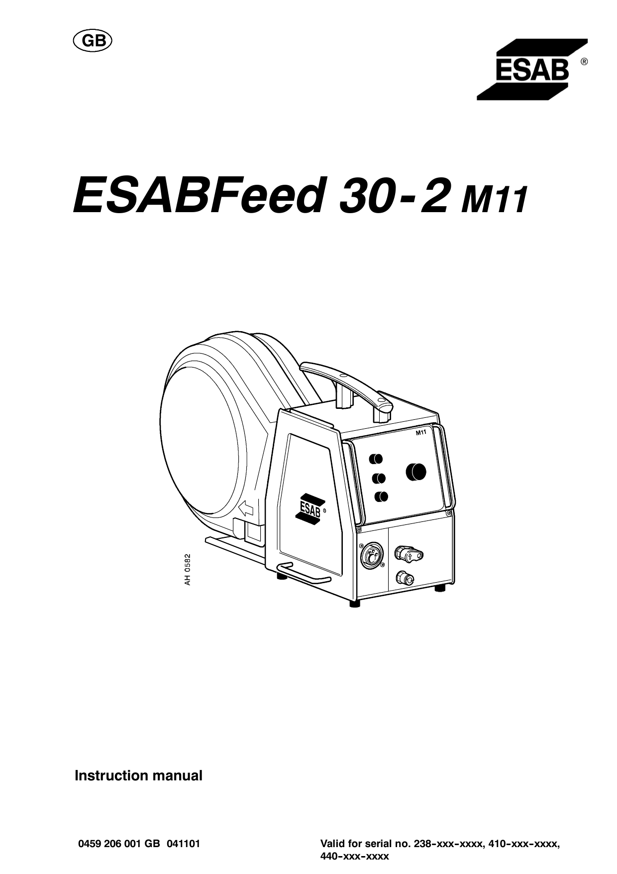 Esab Esabfeed 30 2 M11 User Manual Manualzz