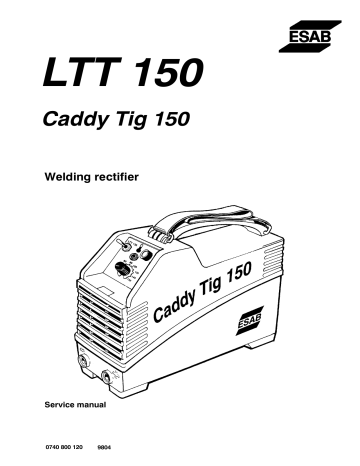 ESAB LTT 150 User manual | Manualzz