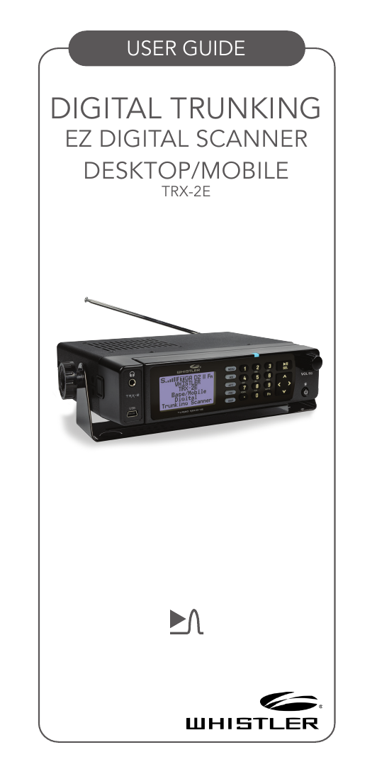 whistler scanner dmr programming