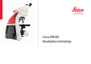 Leica Microsystems Dm500 Upright Microscopes Vartotojo Vadovas Manualzz