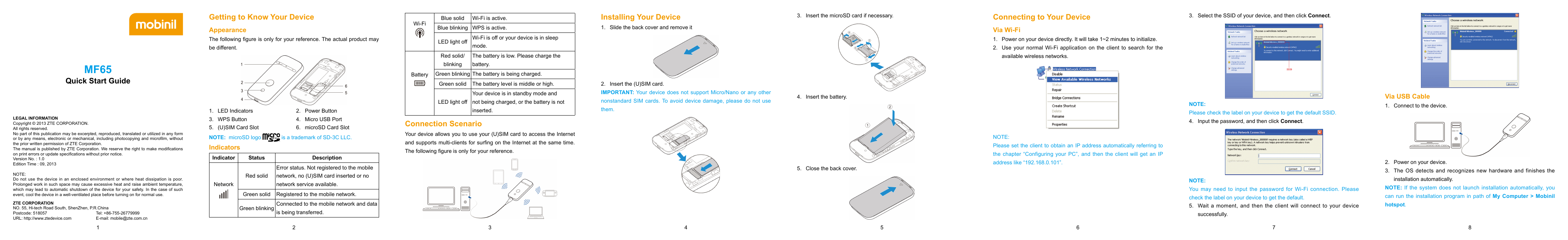 zte mf65 user manual zte mf65 user manual