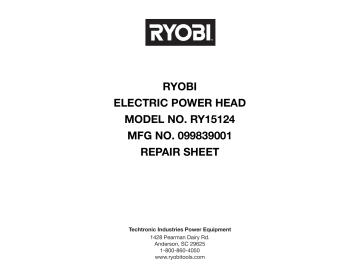 Ryobi RY41135 Owner's manual | Manualzz