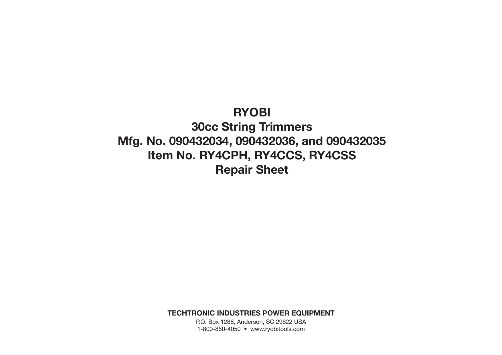 ryobi ry4css