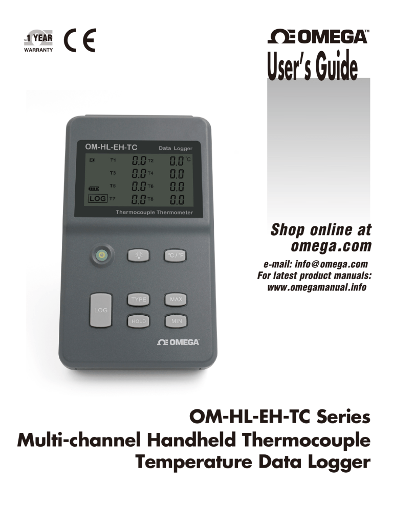 Omega OMHLEHTC Owner's manual Manualzz
