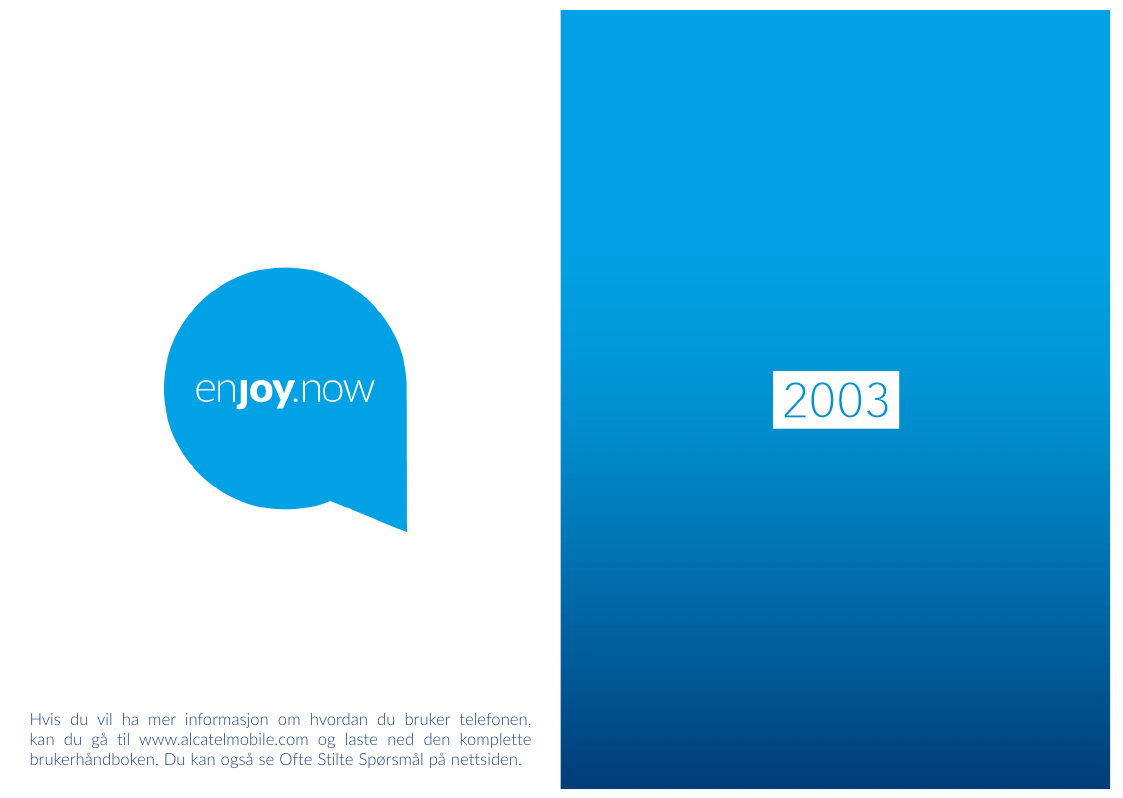 Alcatel 2003 User manual | Manualzz