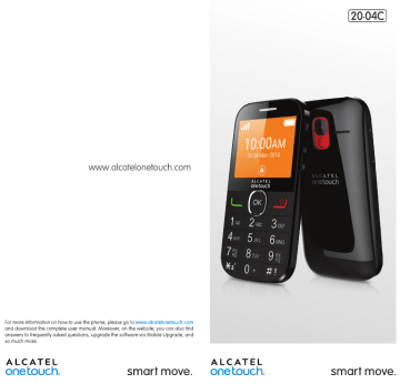 Alcatel 2004 User manual | Manualzz