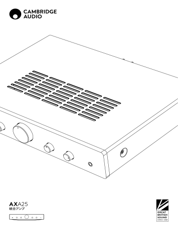 Cambridge Audio AXA25 User manual | Manualzz